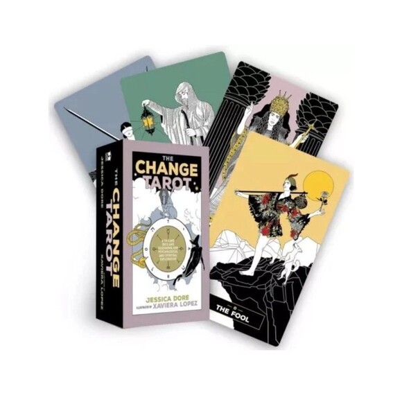 Change Tarot  A 78-Card Deck & Guidebook Psychological & Spiritual Exploration - Picture 5 of 7
